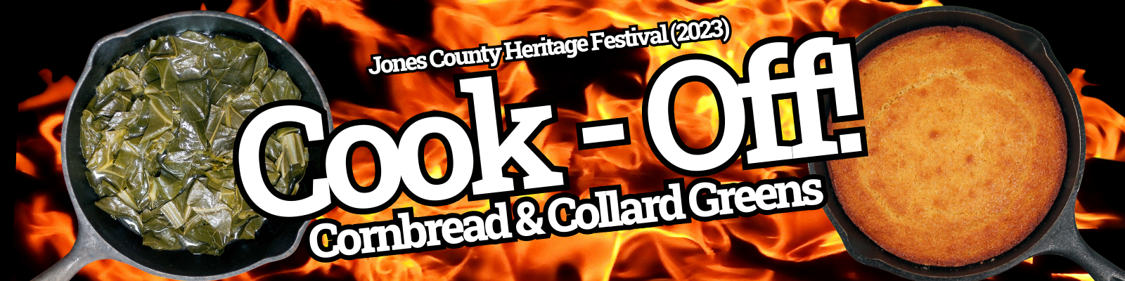 Jones County Heritage Festival (2023) Cook-Off! Cornbread & Collard Greens