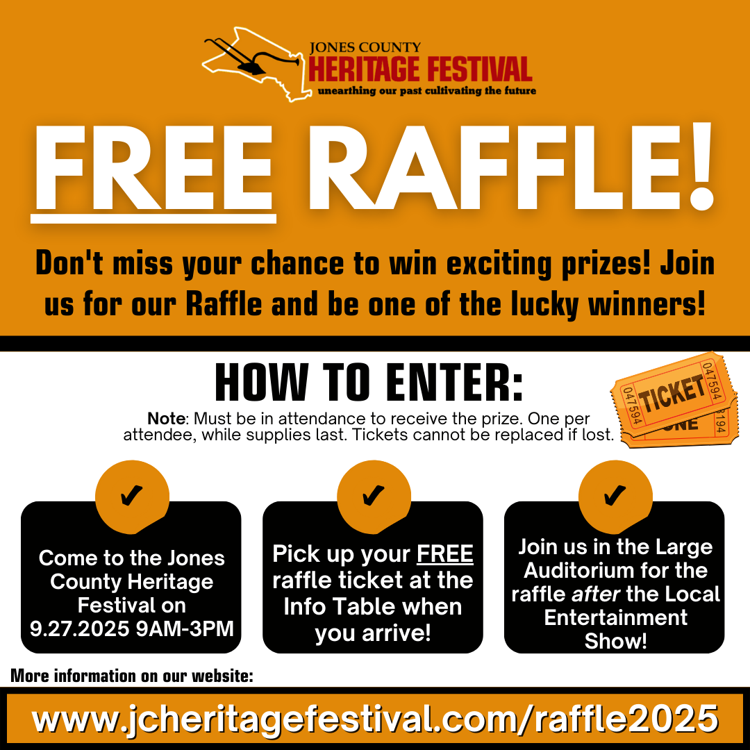 Raffle tickets flyer